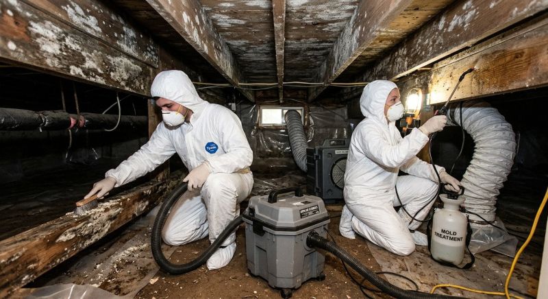 Crawlspace Mold Remediation in Fort Lauderdale, FL