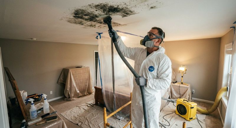 Attic Mold Remediation in Frisco, TX