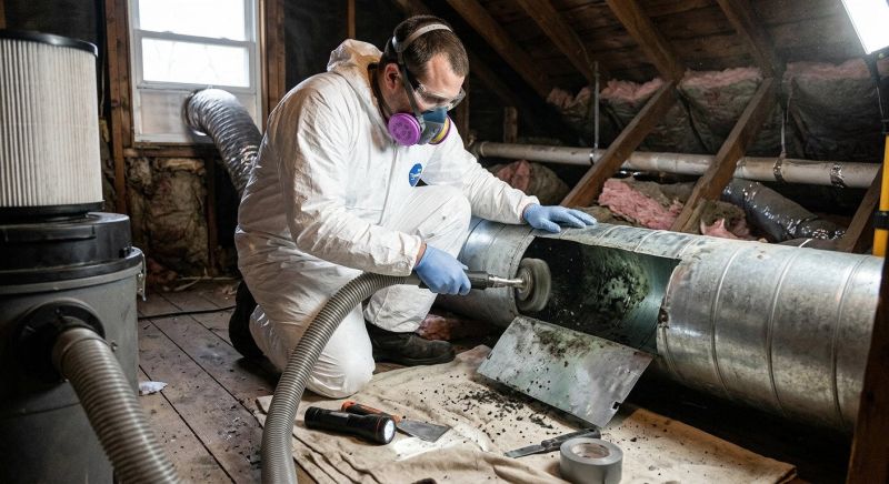 Attic Mold Remediation in Fort Worth, TX