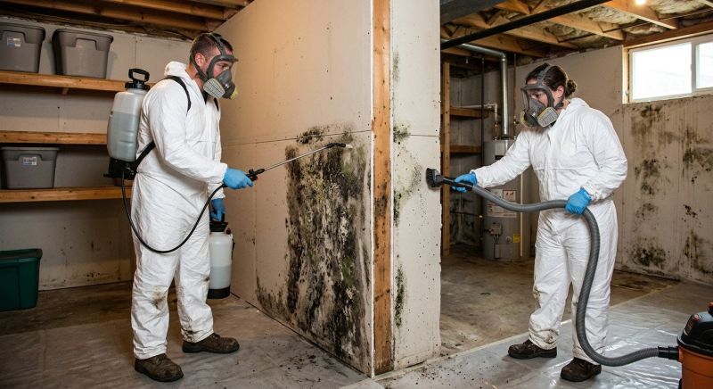 Basement Mold Remediation in Boca Raton, FL