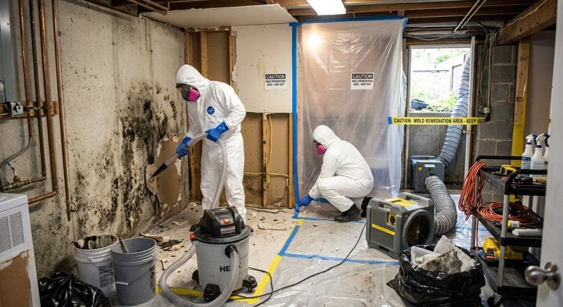 Basement Mold Removal in Jupiter, FL
