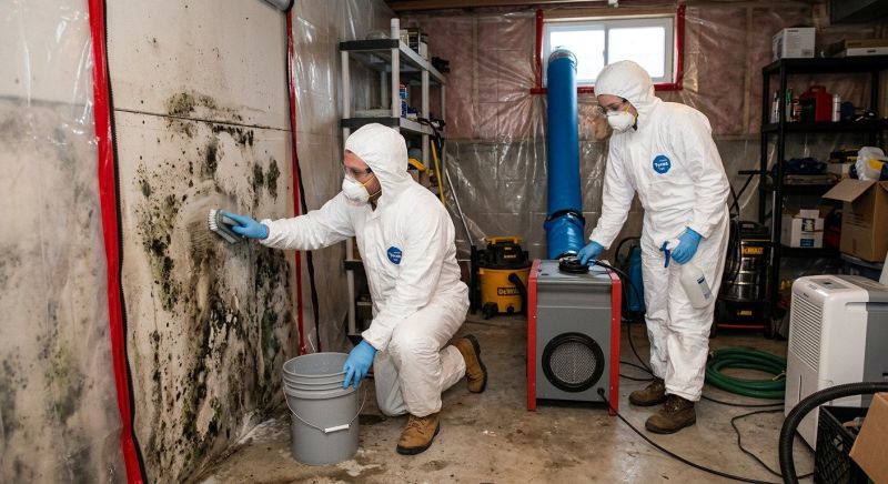 Basement Mold Removal in Frisco, TX
