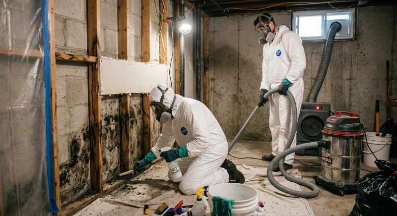 Crawl Space Mold Removal in Bergen County, NJ